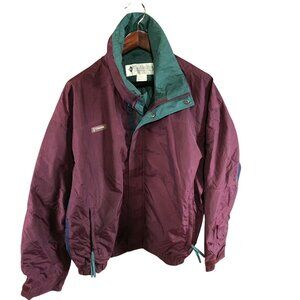 Columbia Mens Bugaboo Windbreaker Jacket Size XL Full Zip Outdoors Interchange